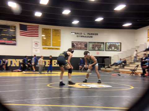 150 McClure, Ryder v Smith, L. (Kings Mountain High School) 12-03-24 W PIN 1:59