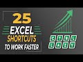The 25 Excel Shortcuts You NEED To Know