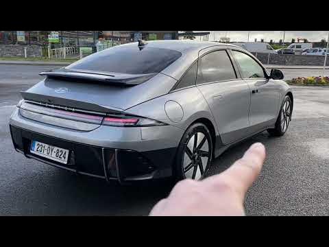 Colour Demonstration - Curated Silver metallic - Hyundai Ioniq 6 #