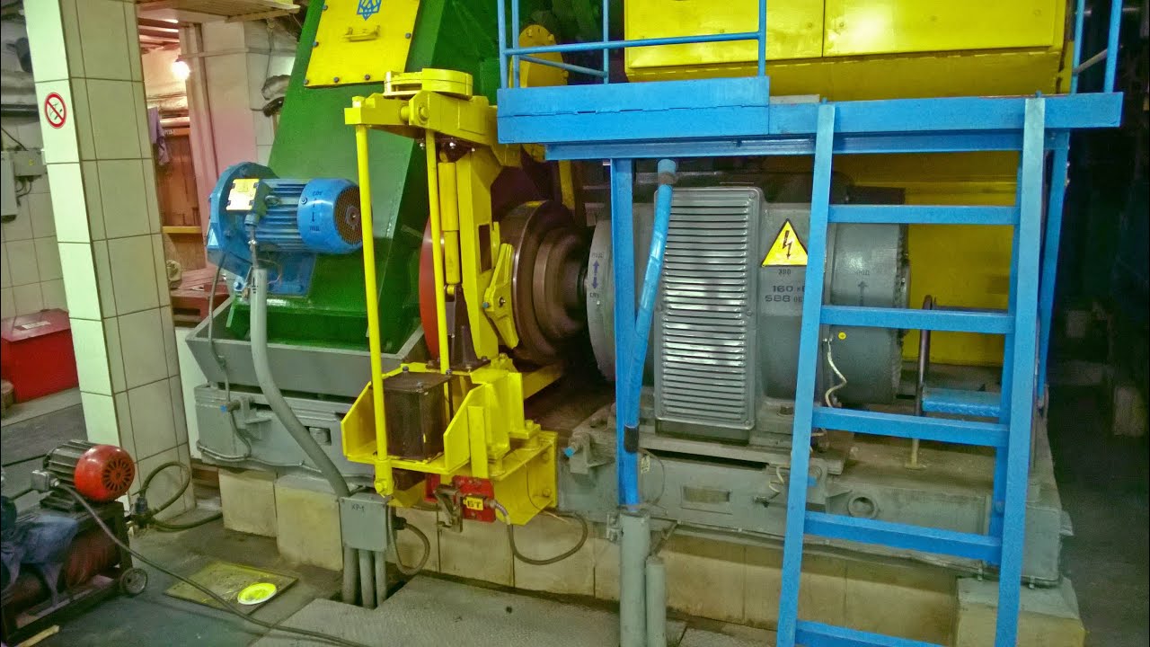 Машиное помещение эскалаторов