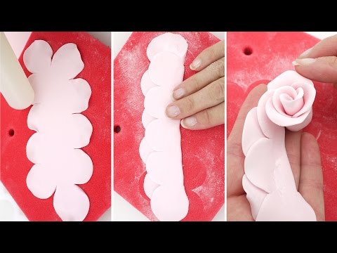 Quick & Easy Sugar Roses using The Easiest Rose Ever Cutter