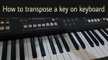 How to transpose a key on keyboard