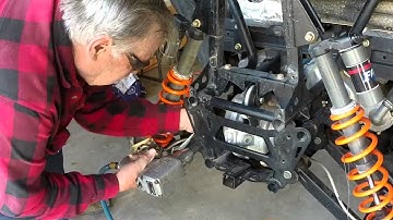 Razor 800 Pinion Nut Repair ... with Les Hansen