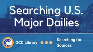 Searching US Major Dailies