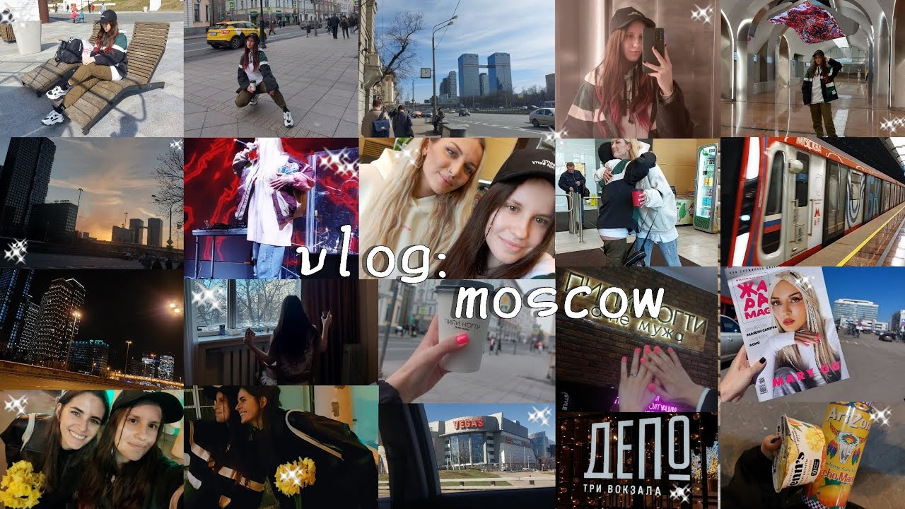 vlog: MOSCOW // маникюр // речной вокзал // концерт Мэри Гу в депо ...