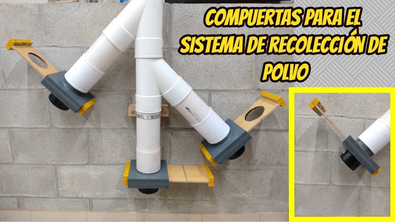 Compuertas (sistema de recolección de polvo) - Blast gates