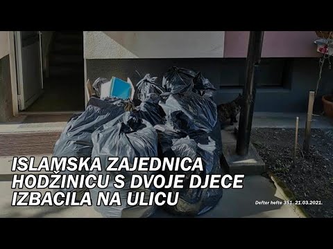 Islamska zajednica hodžinicu s dvoje djece izbacila na ulicu