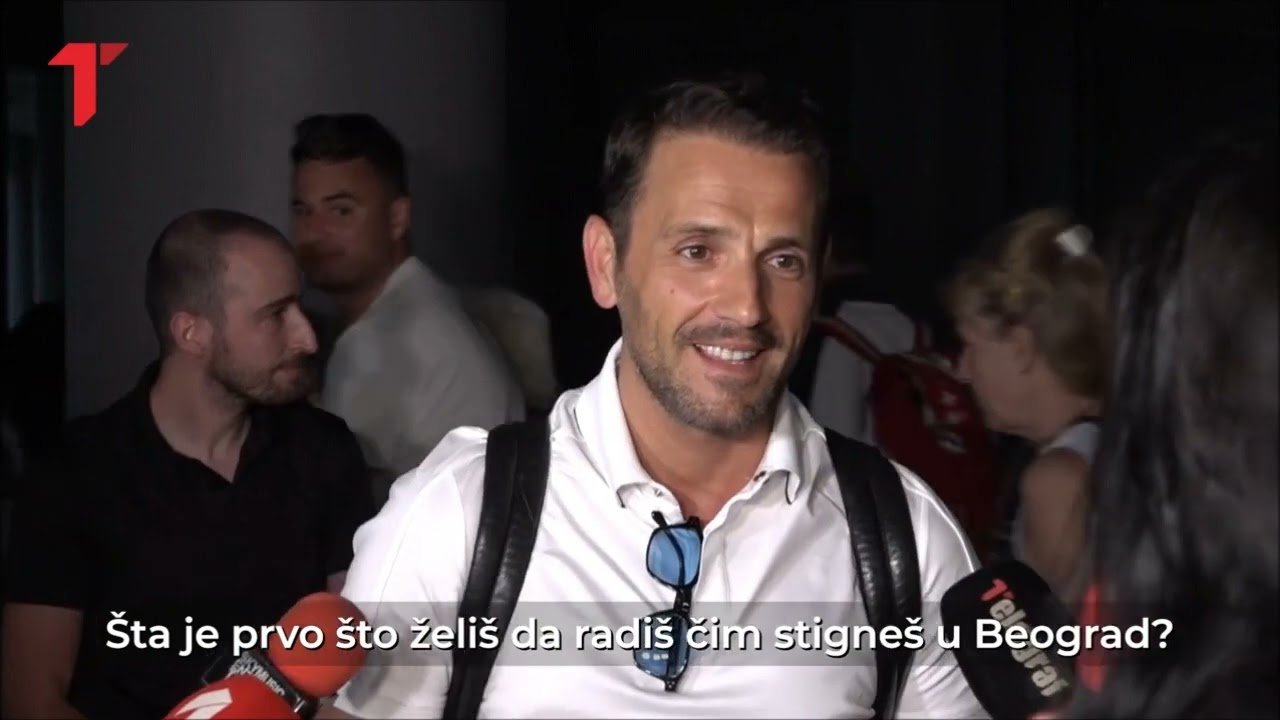 Nikos Vertis at Belgrade airport 27.06.23