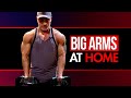 How To Build BIGGER Arms At Home (For Older Men!)