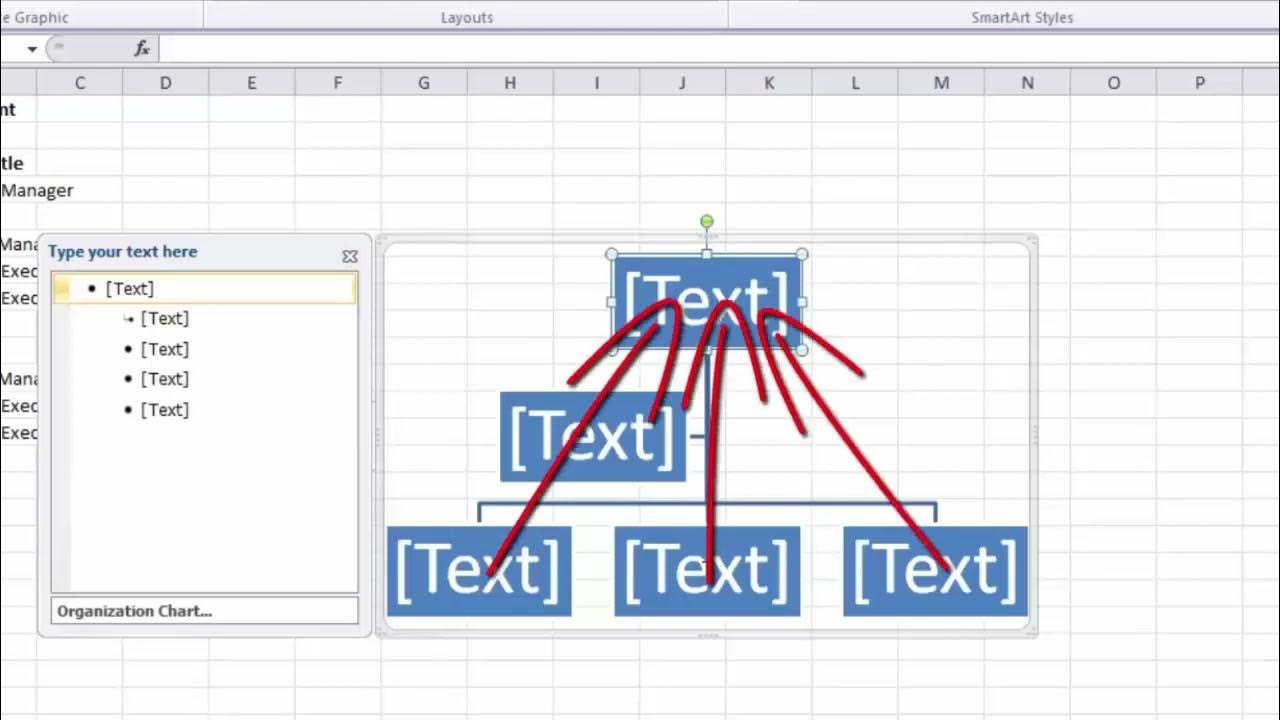 Excel Tutorial #29 - SmartArt Graphics and Organization Charts - YouTube