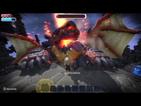 Portal knights Dragon Queen Boss fists only no potion no anything