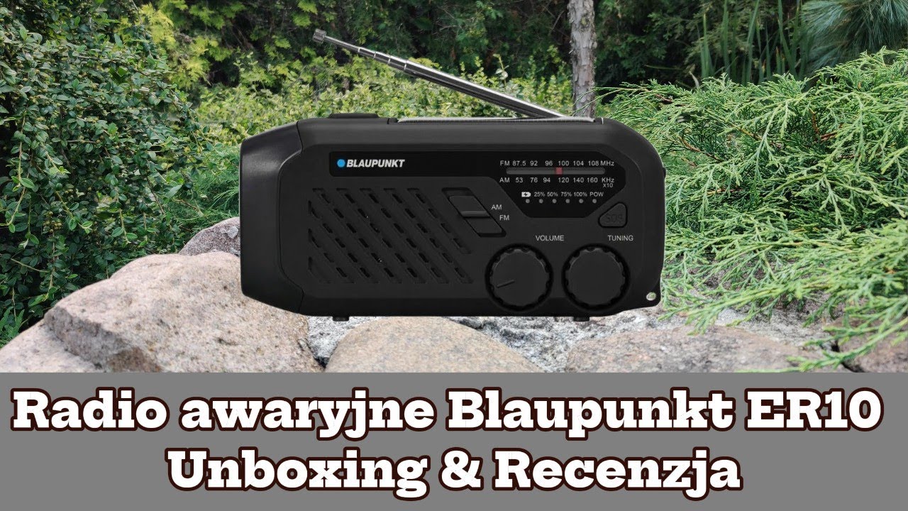 Radio awaryjne Blaupunkt ER10. Unboxing & Recenzja.