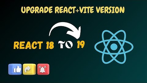 How to update react version 18 to 19 | How to install react latest version #react19