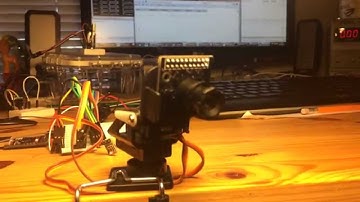 esp8266, internet camera position control, test #2