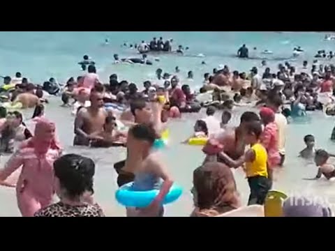 شوف أفضل و ارخص شط فى اسكندرية شاطئ جديد مجانى هتدعولى مخصص لذو الهمم