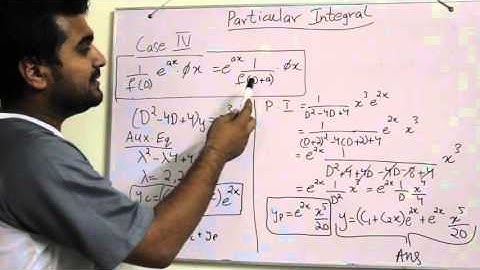 Particular Integral, Case # 4 by Daniyal Qasim