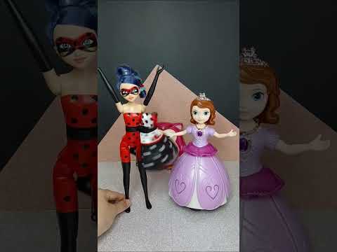 Super Cute Transforming Disney Sofia And Miraculous Doll