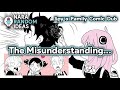 The misunderstanding funny spy x family comic dub anya becky damian damianya comic dub