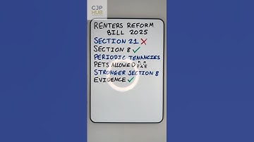 Section 21 evictions scrapped ❌ Here’s what Renters Reform Bill means. #ukproperty #landlords