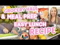 WEEKLY GROCERY HAUL | WEIGHT WATCHERS RECIPE | MEAL PLAN AND PREP WITH ME | JESSICA O'DONOHUE