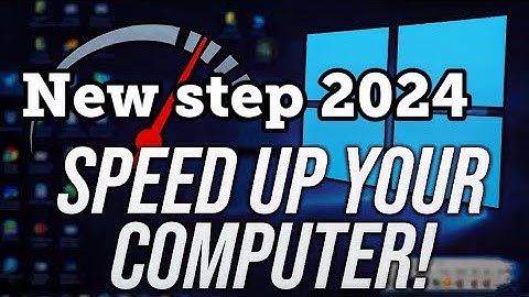 How to make your pc/laptop run faster [ 3 simple steps ] 2024  #windows #computer #pc