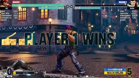 KOF XV _ RALF JONES COUNTER STUN TOD COMBO 50 HITS