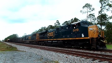 CSX Train Homeland Georgia Southbound