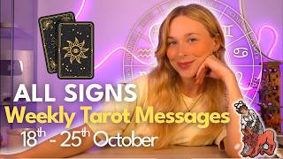 ALL SIGNS 🧚‍♀️ What's Happening Next Week? 🤔🔮 18th - 25th October Tarot Predictions