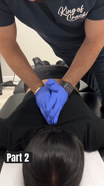 Part 2: Does your neck and back hurt after having a baby? 🤰😫 #kingofcracks #chiropractor #pregnant