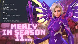 Will MERCY get better in SEASON 11?! - Overwatch 2 Mercy Gameplay