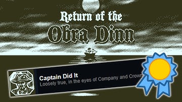 Return of the Obra Dinn