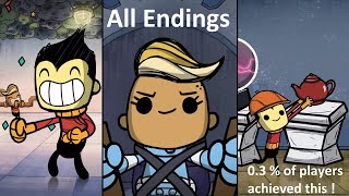 Oxygen Not Included - All Endings + Late Game Colony / Part 1 - No Commentary Gameplay