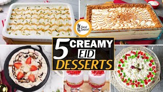 5 Creamy Eid Desserts Recipe by Food Fusion