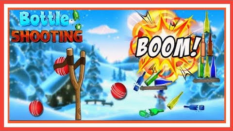 Bottle shooting Game | Gameplay Trailer (iOS & Android) Level 1-5 Walkthrough