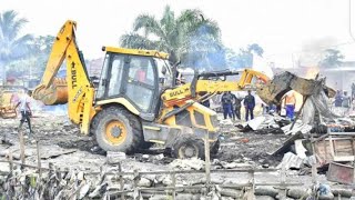 AVENUE SEP CONGO POPULATION ELELI DEMOLITION