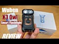 REVIEW: Wuben X3 Owl EDC Tactical Flashlight - Qi Wireless Charging, Unique Design!