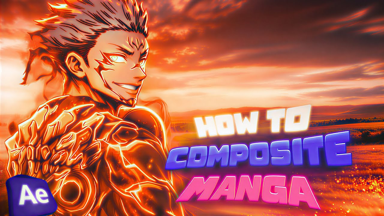 Manga Composition Tutorial In After Effects !! 