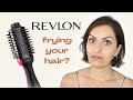 Why the REVLON Round Brush Hair Dryer Is RUINING and DAMAGING Your Hair! | LINA
