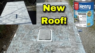 Best RV Roof Coating #truckcamping #diy #project
