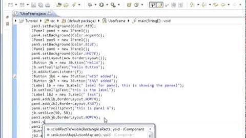 Java programming Lesson 67 GUI : Adding Tool tips to components
