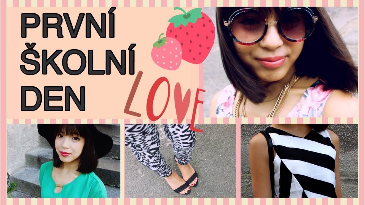 Back To School - OUTFITY na první školní den - YouTube