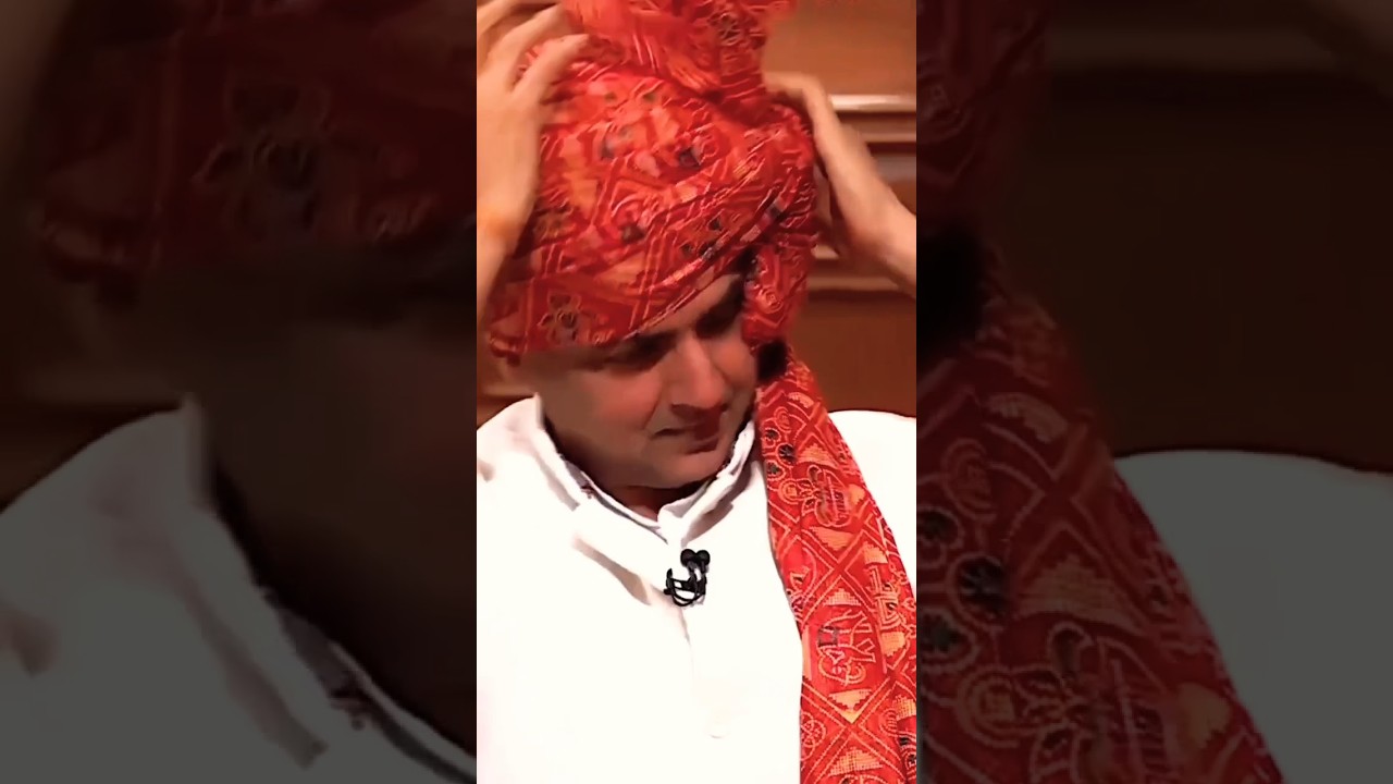 सचिन पायलट ने बांधा 51 मीटर का साफा👳 