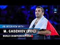 Magomedmurad GADZHIEV (POL) makes history winning Poland's first-ever World gold at #WrestleOslo