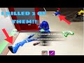 I USED MY EPIC MACHETE FOR THE FIRST TIME IN BLOCKSPIN!