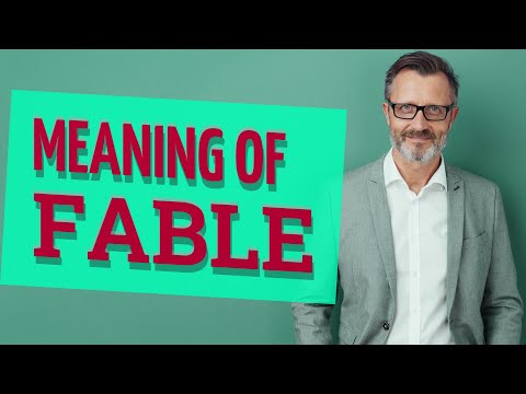 Fable | Definition of fable