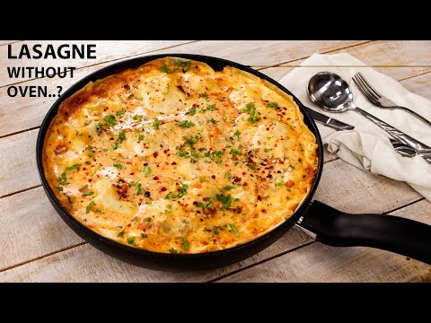 vegetable-lasagna-in-pan-recipe-|-no-egg-homemade-lasagne-sheets---cookingshooking