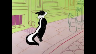 Pepe Le Pew Shorts But Only When Penelope Pussycat Gets A White Stripe On Her Back