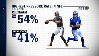 Daniel Jones vs. Justin Fields in Week 4: Will the Giants or Bears move to 3-1 | Get Up
