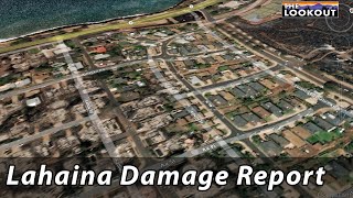 Street By Street Mapping of Lahaina Fire Damage