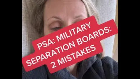 PSA: Military Separation Boards: 2 Mistakes -  Law Office of Jocelyn C. Stewart